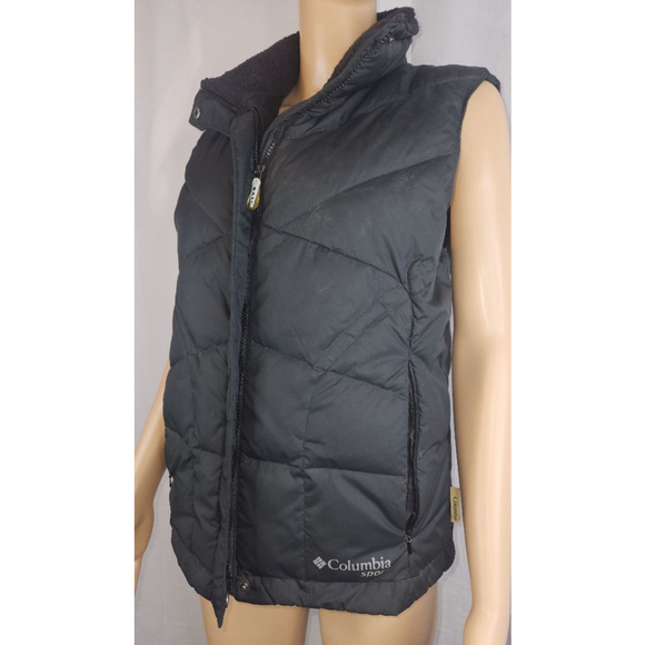 Columbia | Down | Vest | Womens | Black | Size Medium - Picture 2 of 7